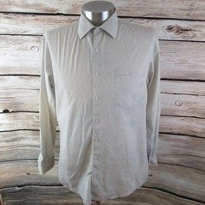Alfani Fitted Men's 16-1/2 36/37 Dress Shirt